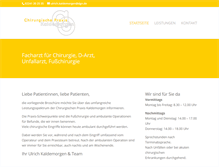 Tablet Screenshot of chirurgie-sankt-augustin.de